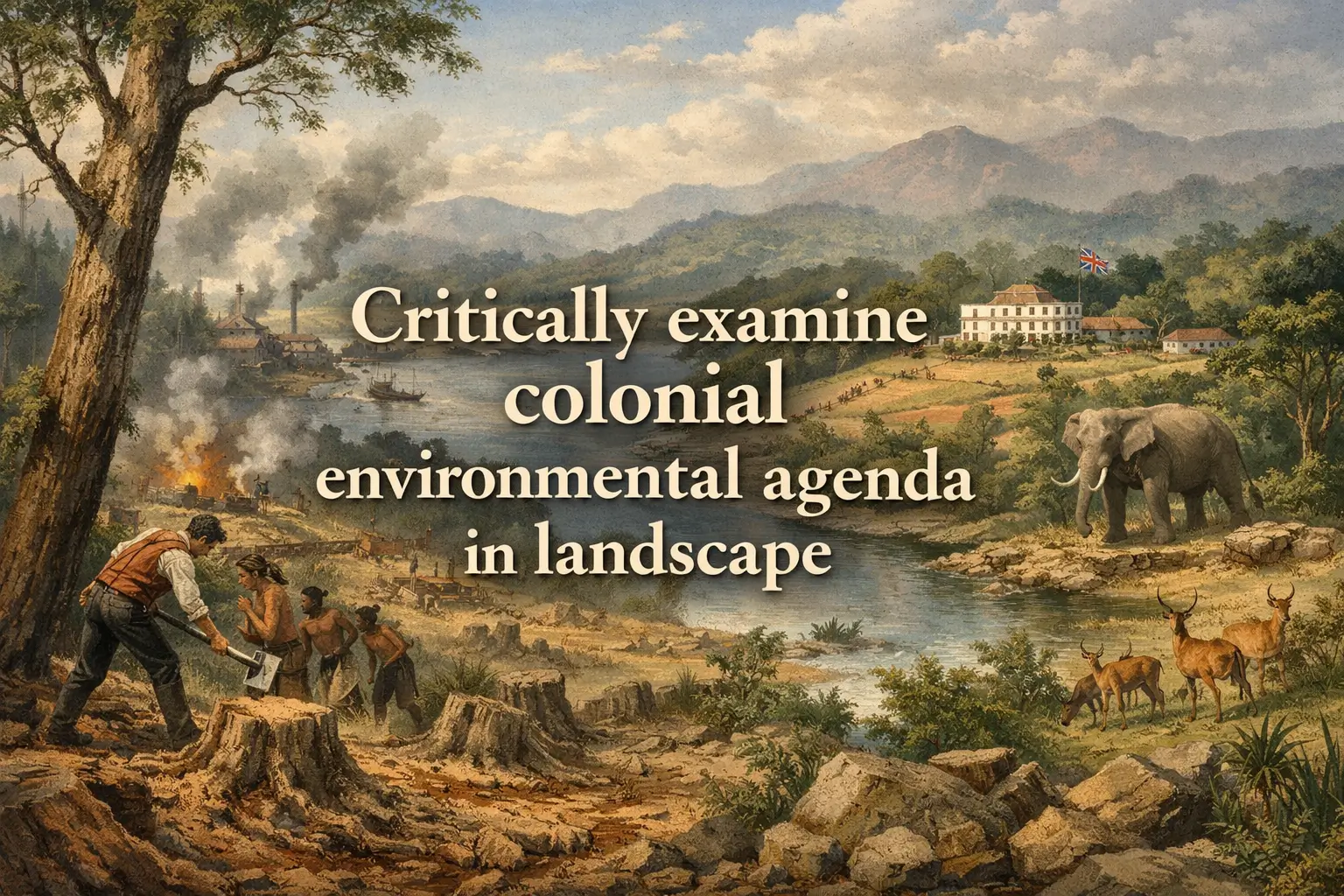 colonial environmental agenda