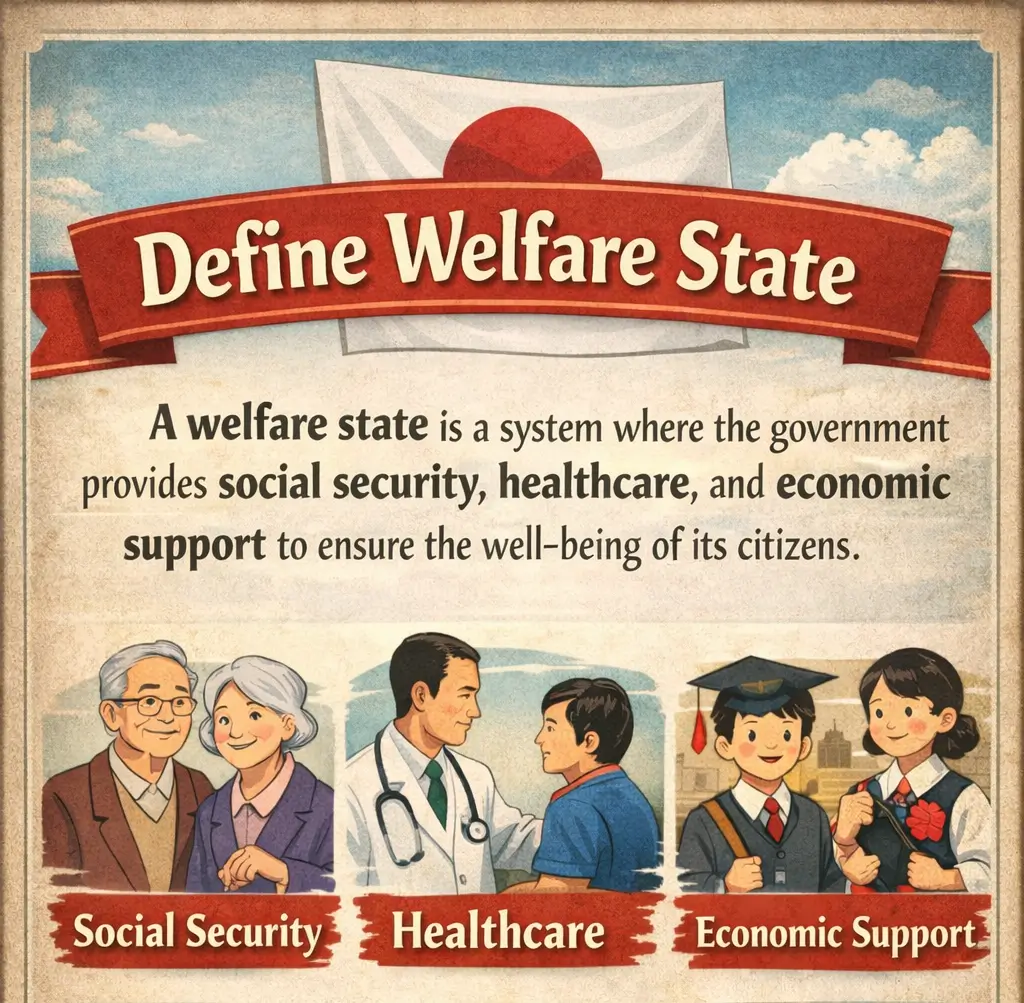 Define welfare state