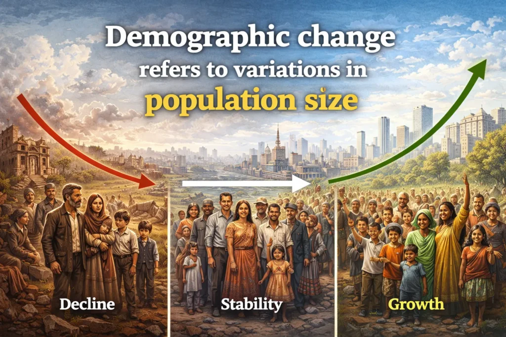various theories of demographic changes
