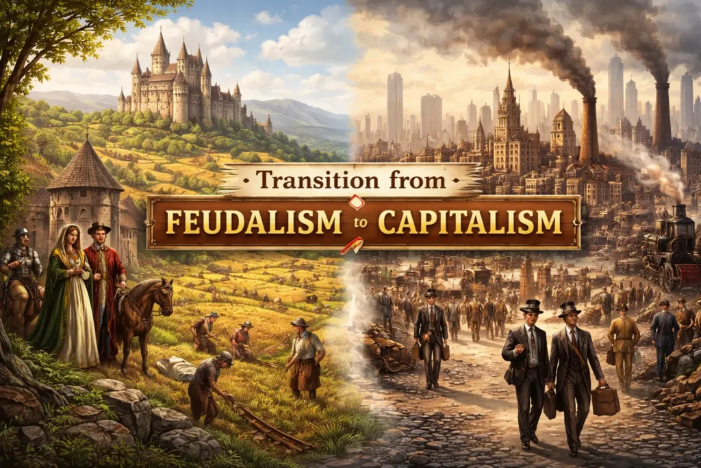transition from feudalism to capitalism