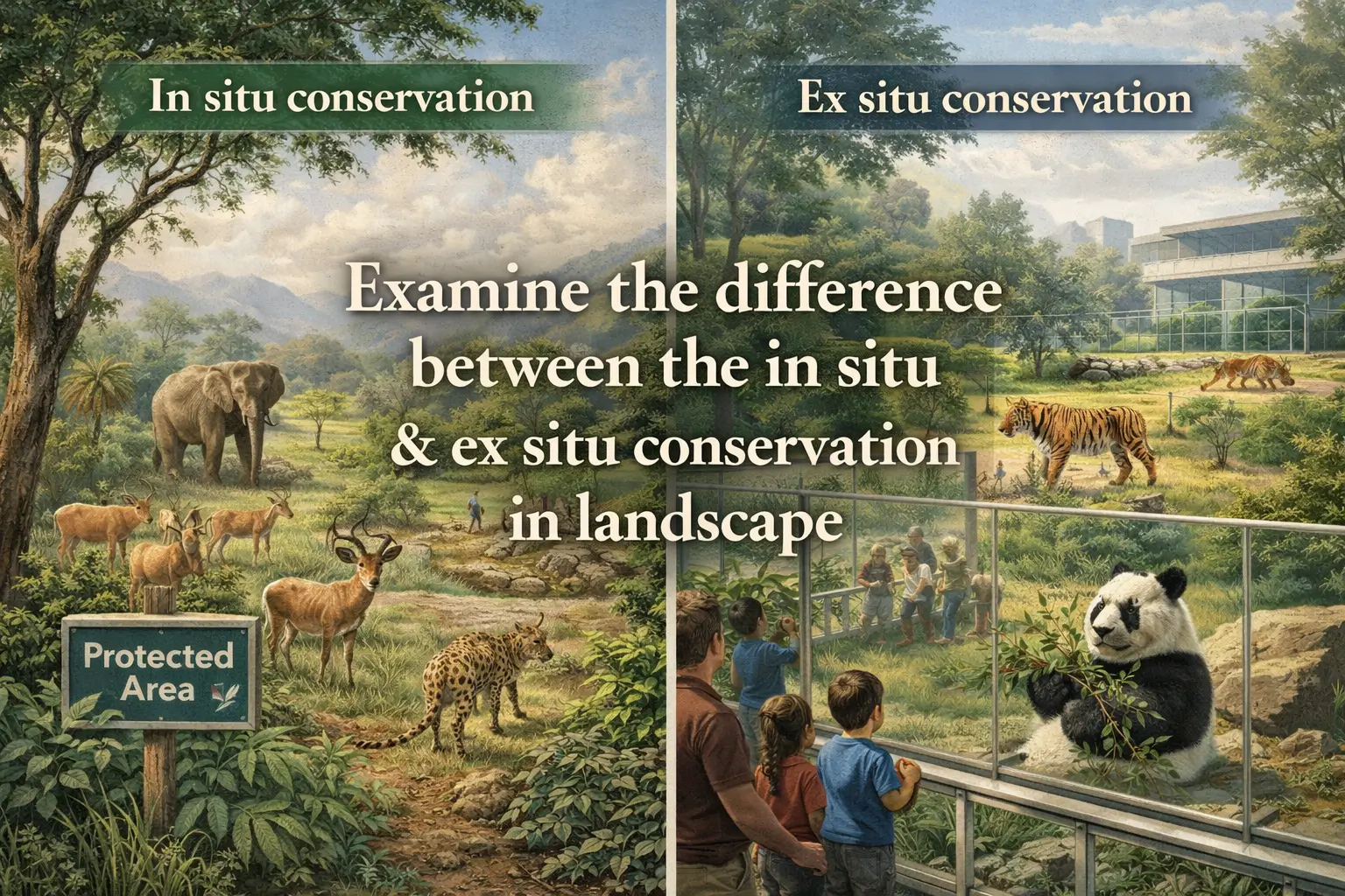 Conservation of biodiversity has become essential in the face of increasing