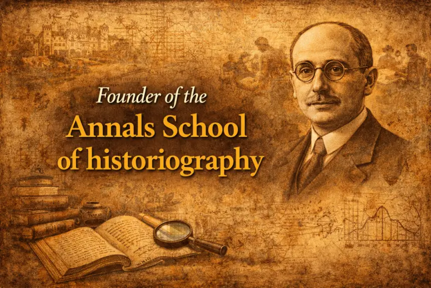 Founder of the Annals School of historiography