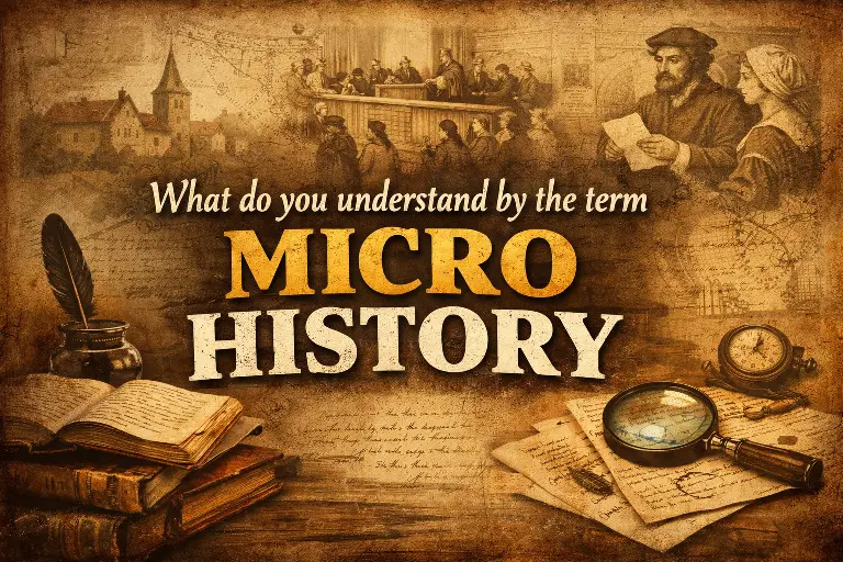 What do you understand by the term micro history