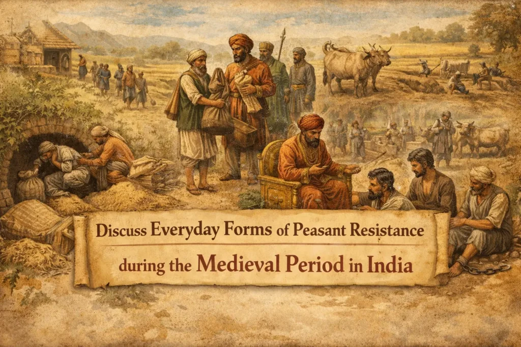 forms of peasant resistance during the medieval period