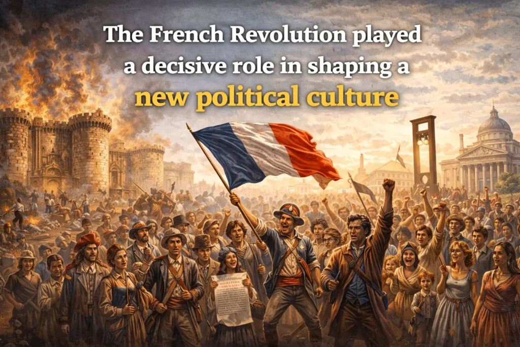 Discuss the role of french revolution